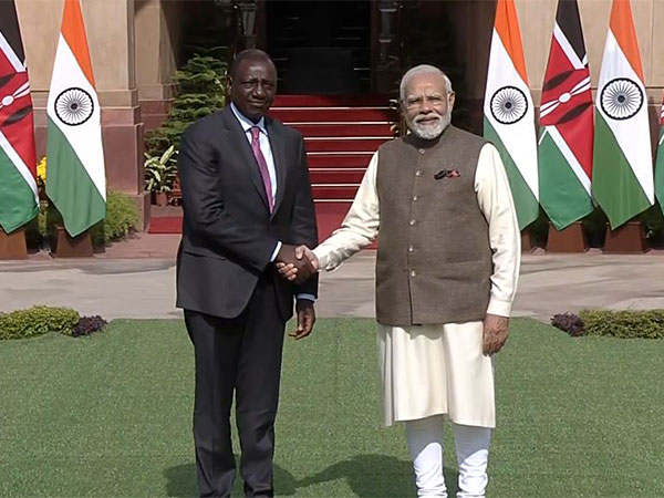 Kenya President William Ruto, PM Narendra Modi (Image Credit: Photo/ANI)