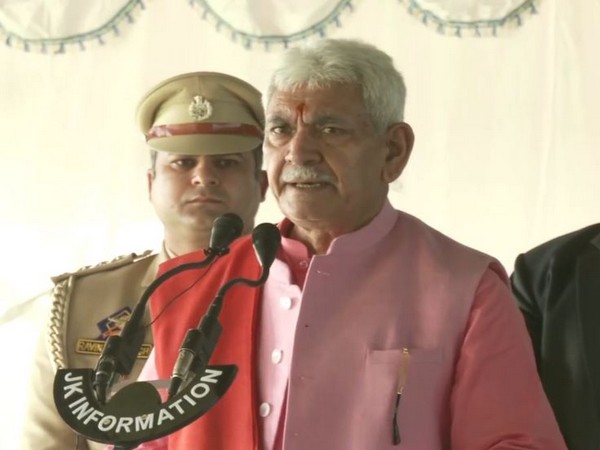 Jammu and Kashmir Lieutenant Governor Manoj Sinha (Photo/ANI)