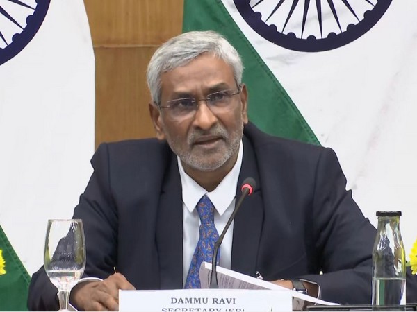 Dammu Ravi, Secretary (ER) of the Ministry of External Affairs (Photo/ANI)
