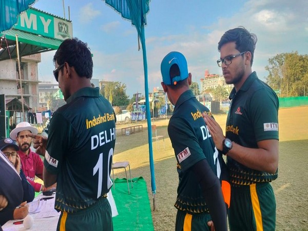 Delhi's team after beating Maharashtra in National T20 Cricket Tournament (Image: CABI)