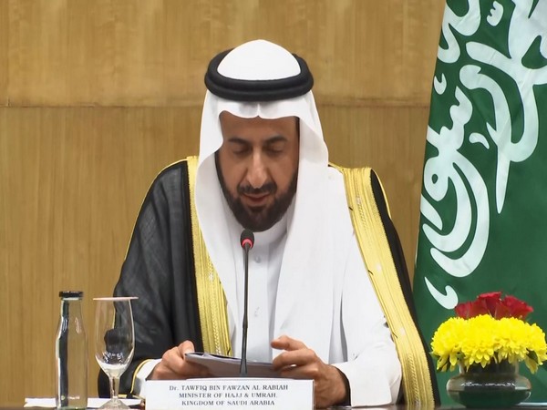 Saudi Minister of Hajj and Umrah, Tawfiq bin Fawzan Al-Rabiah (Photo/ANI) 