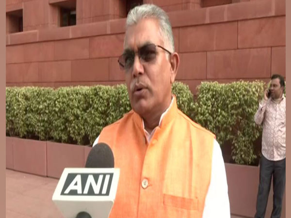 Bharatiya Janata Party MP Dilip Ghosh (Photo/ANI)
