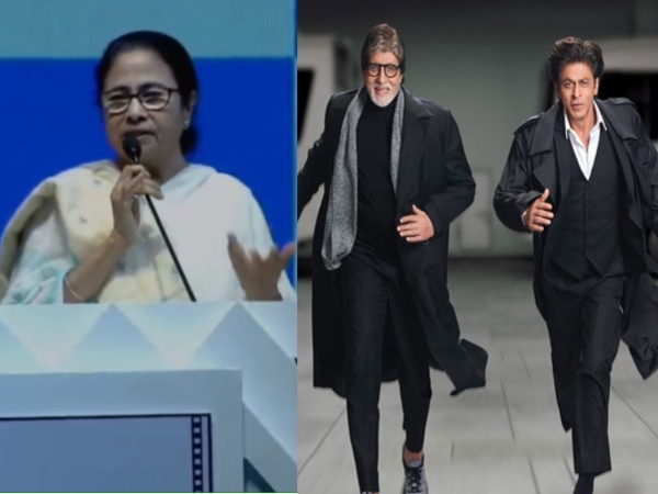 CM Mamta Banerjee, SRK, Amitabh Bachchan (Image source: X)