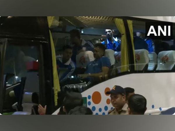 Team India has departed for the South Africa tour. (Photo- ANI)