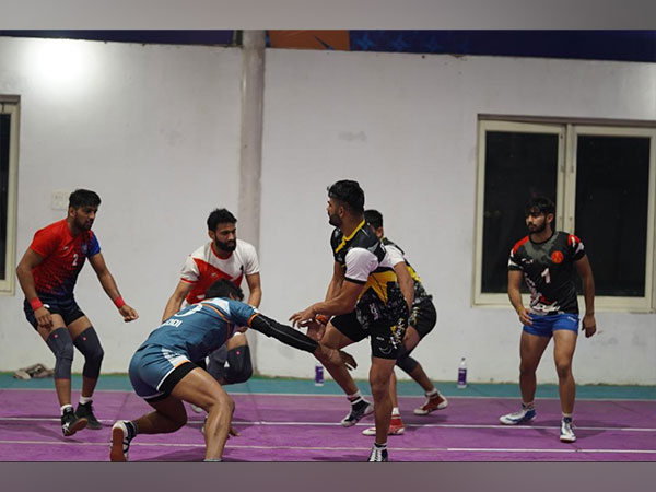 UP Yoddhas team during practice session. (Photo- UP Yoddhas)