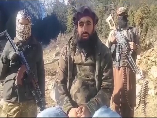Video grab of Habibur Rehman, Vice President of Mujahideen-e-Gilgit-Baltistan 
