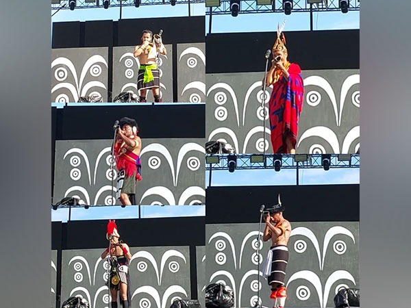 Horn-blowing competition held in Nagaland village to revive dying practice (Images: ANI)