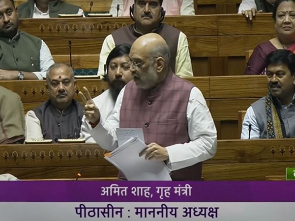 Union Home Minister Amit Shah (Photo Credit/Sansad TV)