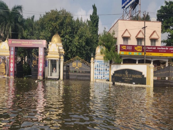 Visuals from Jerusalem College of Engineering in Chennai (Photo/ANI)