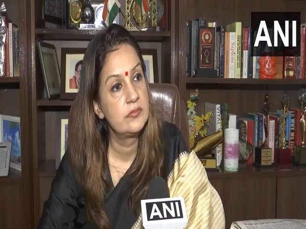 Shiv Sena (UBT) MP Priyanka Chaturvedi (Photo/ANI)