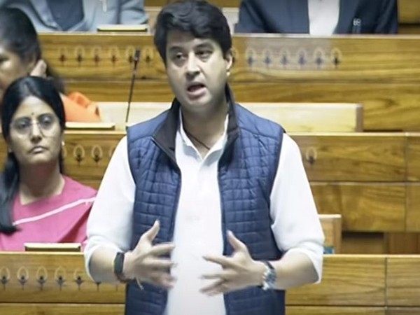 Civil Aviation Minister Jyotiraditya Scindia (Photo/Sansad TV)