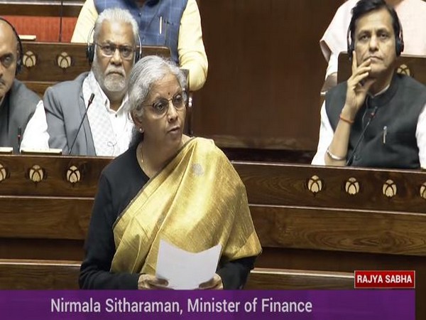 Finance Minister Nirmala Sitharaman (Photo: Sansad TV)