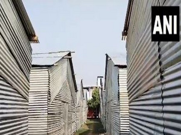 Visuals of the tent cities (Photo/ANI)