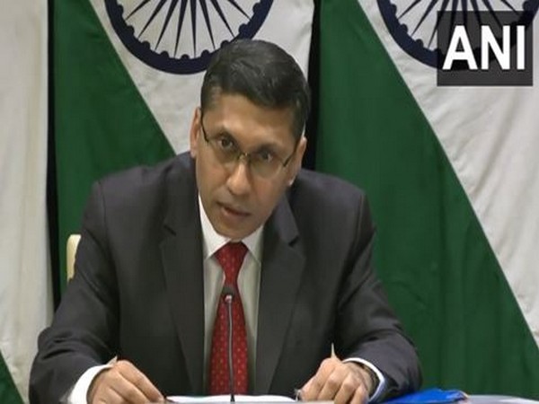 Ministry of External Affairs spokesperson Arindam Bagchi (Photo/ANI)