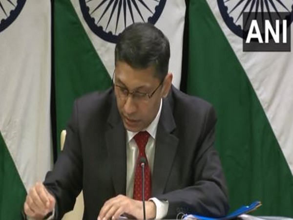 Ministry of External Affairs (MEA) spokesperson Arindam Bagchi (Photo/ANI) 