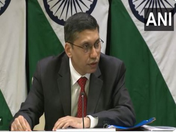 MEA spokesperson Arindham Bagchi (Photo/ANI) 