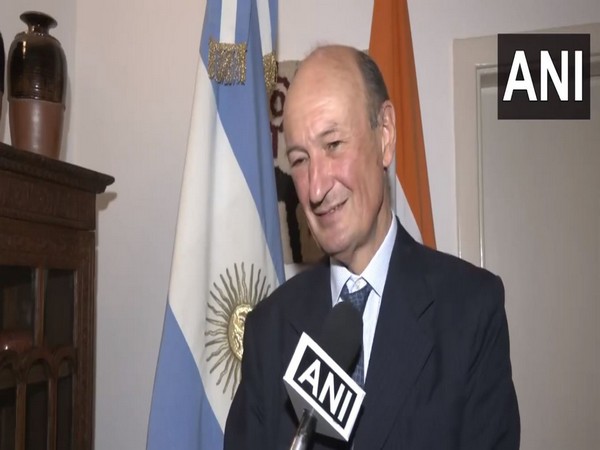 Ambassador of Argentina to India, Hugo Javier Gobbi. (Photo: ANI)