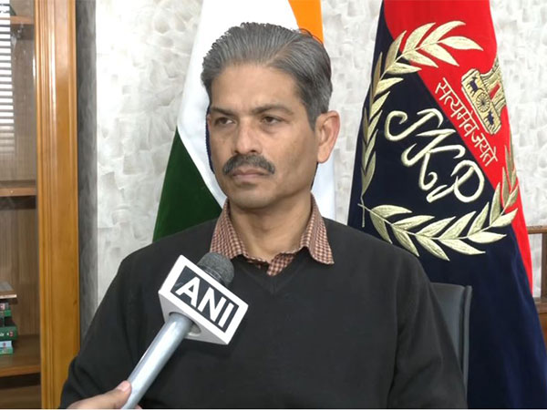 Jammu and Kashmir DGP RR Swain (File Photo/ANI)