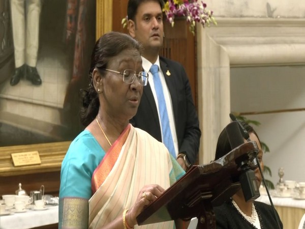 President of India Droupadi Murmu. (Photo/ANI)