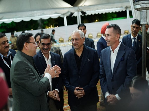 Pushkar Singh Dhami meets representatives of investors in Uttarakhand (Photo/ANI) 