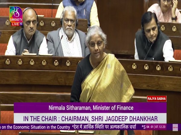 Union Finance Minister Niramala Sitharaman (Photo/Sansad TV))