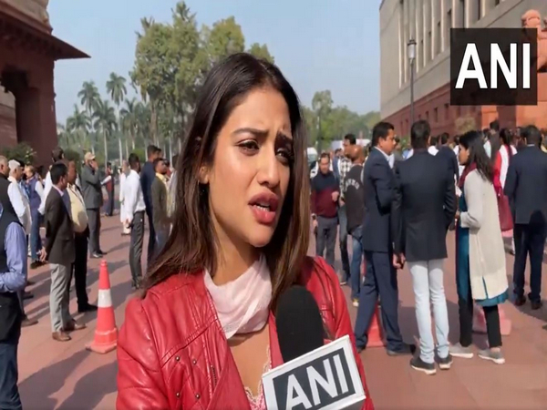 TMC MP Nusrat Jahan (Photo/ANI)