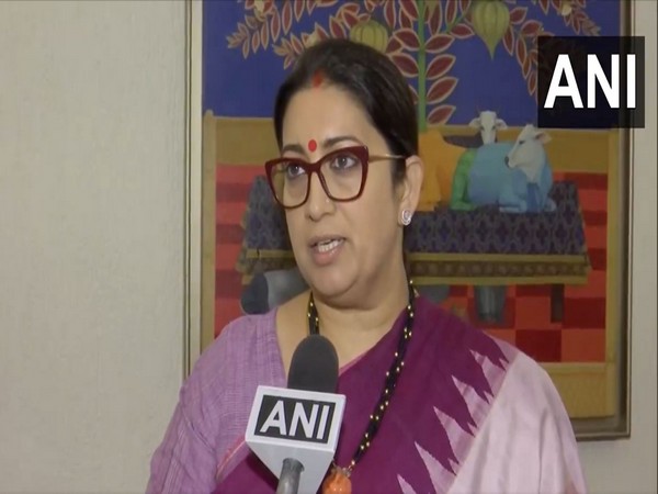 Union Minister Smriti Irani (Photo/ANI)