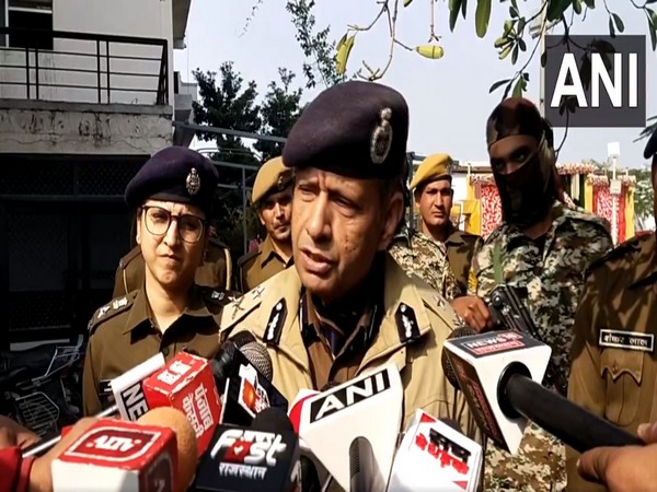 Umesh Chander Datta, Inspector General, Jaipur (Photo/ANI)