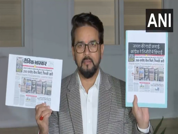 Union Minister Anurag Thakur. (Photo/ANI)