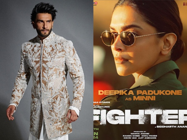 Ranveer Singh, Deepika Padukone 'Fighter' poster (Image source: Instagram)