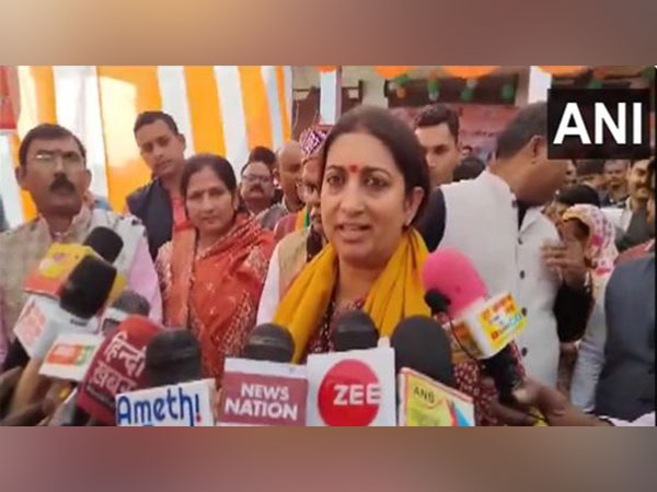 Union Minister Smriti Irani (Photo/ANI)