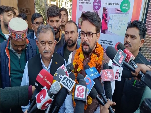 Union Minister Anurag Thakur (Photo/ANI)