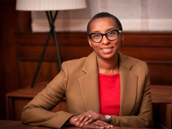 Harvard University President Claudine Gay (Photo credit: harvard University website)