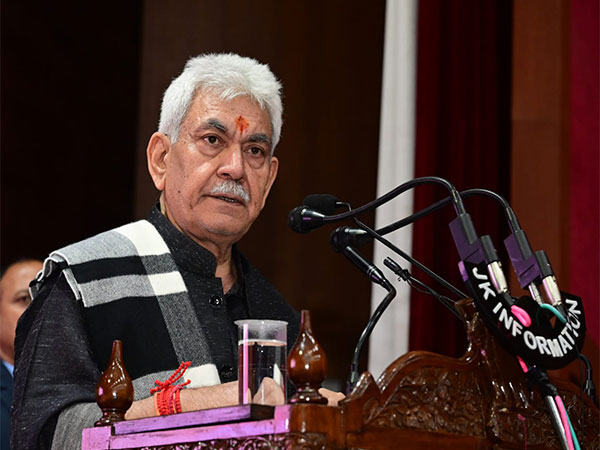Lieutenant Governor of Jammu and Kashmir Manoj Sinha (Photo/ANI)