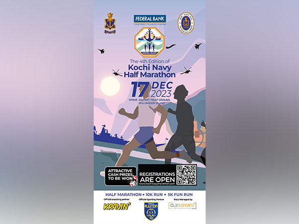 Kochi Navy Marathon 2023 (Photo/ANI)