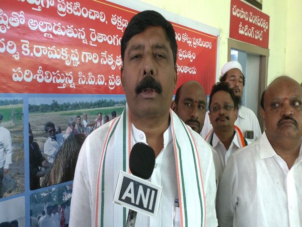AP Congress State President Gidugu Rudraraju. (Photo/ANI)