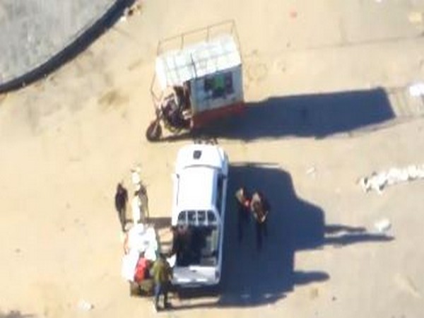 Screengrab of video shared by Israel Defence Forces on X