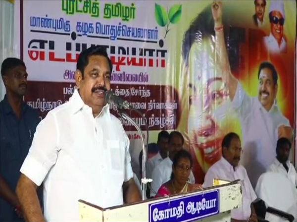 Former Tamil Nadu Chief Minister Edappadi Palaniswami (Photo/ANI)