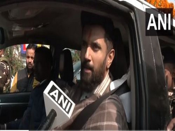 Lok Janshakti Party MP, Chirag Paswan (Photo/ANI)