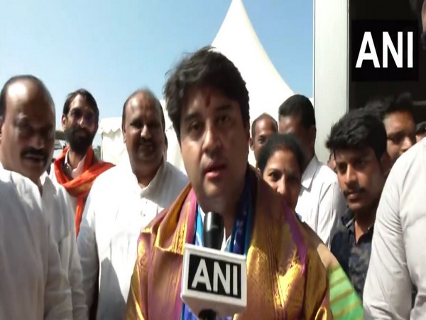 Civil Aviation Minister Jyotiraditya Scindia (Photo/ANI)