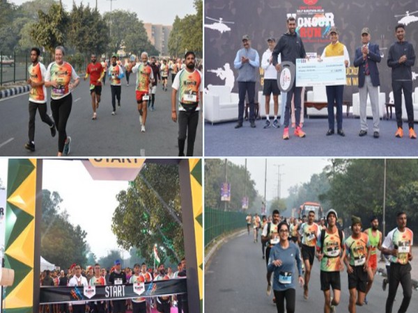 'Honour Run – Indian Army Veteran’s Half Marathon' in Delhi (Images: ANI)