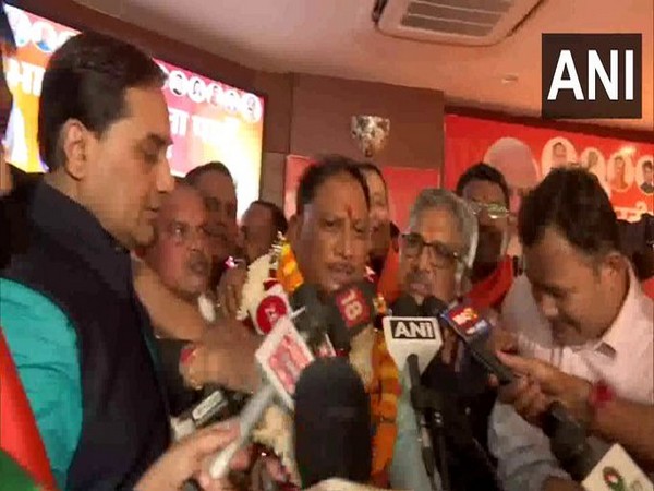 Chhattisgarh new CM Vishnu Deo Sai (Photo/ANI)