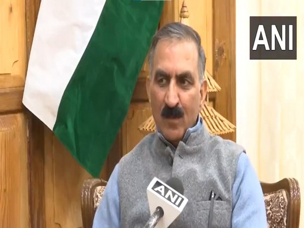 Himachal Pradesh CM Sukhvinder Singh Sukhu (Photo/ANI) 