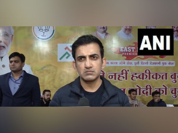 Bharatiya Janata Party (BJP) MP Gautam Gambhir (Photo/ANI)