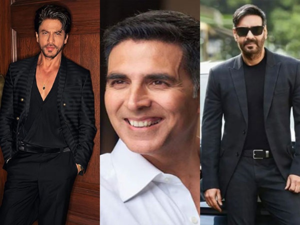 Shah Rukh Khan, Akshay Kumar, Ajay Devgn (Image source: X)