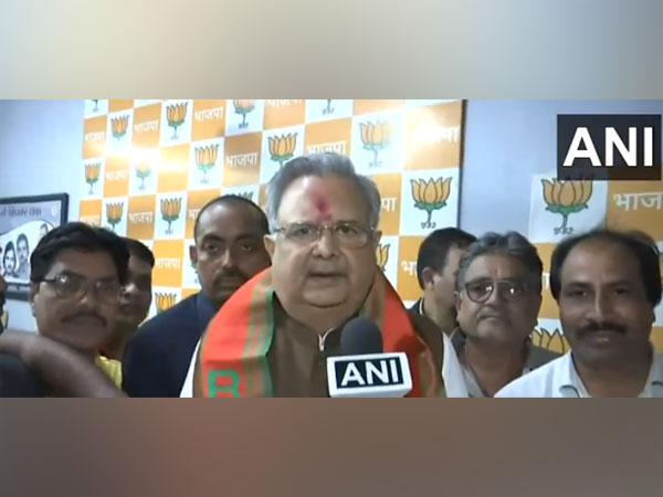 Former Chhattisgarh CM Raman Singh (Photo/ANI)