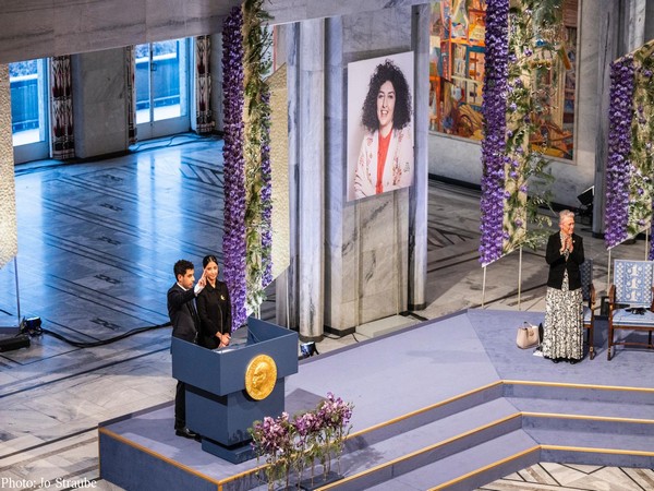 Visual from the Nobel Prize event in Oslo, Norway (Photo: X @NobelPrize)