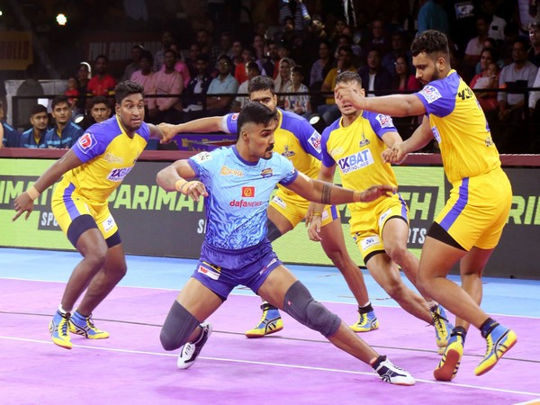 Bengal Warriors and Tamil Thalaivas in action. (Photo- PKL)