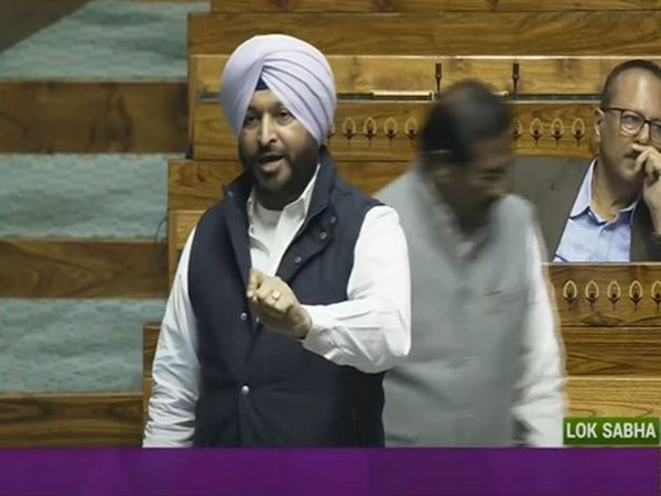 Congress MP Ravneet Singh Bittu (Photo: Sansad TV YouTube)