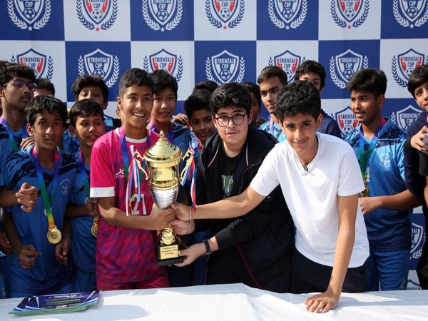Team Air Force School won Triental Cup Boys Under-14 category (Image: Triental Cup)